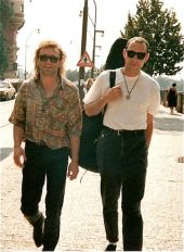 HGB mit Frank Möbus in Prag ca. 1990